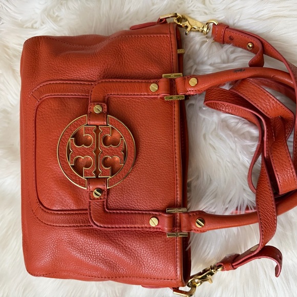 Tory Burch Burnt Orange Satchel - Picture 9 of 12
